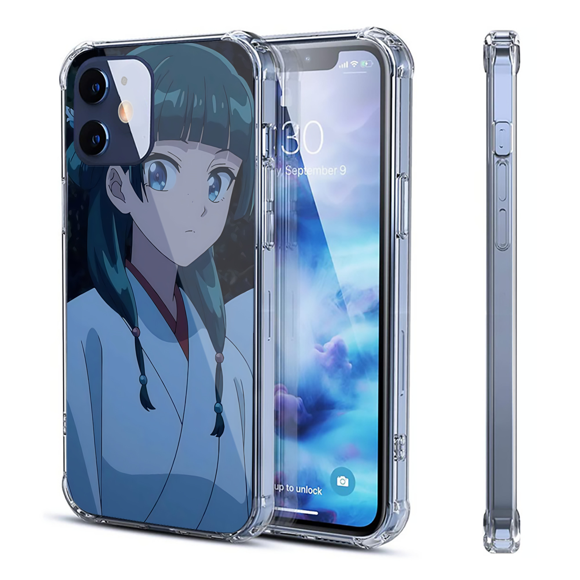 （画像用） 薬屋のひとりごと The Apothecary Diaries 【iPhone 12シリーズ対応】透明スマホケース（クリアソフトケース）